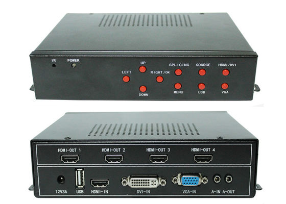 ψηφιακός HDMI τηλεοπτικός ελεγκτής τοίχων 1x2 2x2 για την πολυ επίδειξη TV