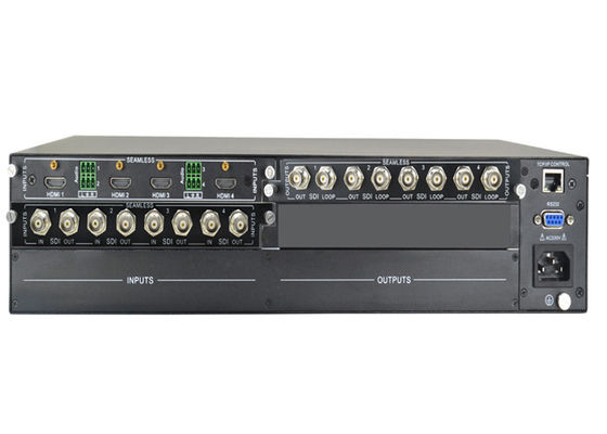 Switcher μητρών 4K Hdmi τηλεοπτική ακουστική μήτρα 4x4 8x8 4x2 Hdbaset