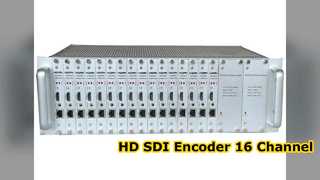 Κωδικοποίηση σήματος βίντεο HD 16 καναλιών SDI Encoder